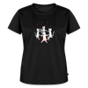 Cat Circle – Katzen T-Shirt (Frauen) - Schwarz