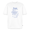 Rage Consumes Me – Katzen T-Shirt (Unisex) - Weiß