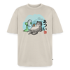 Atsui! – Katzen T-Shirt (Unisex) - Beige