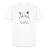 Cranky Cat – Katzen T-Shirt (Männer) - Weiß