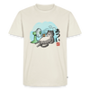 Atsui! – Katzen T-Shirt (Männer) - Naturweiß