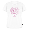 I Bite – Katzen T-Shirt (Frauen) - Weiß