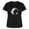 Endless Hunt – Katzen T-Shirt (Frauen) - Schwarz
