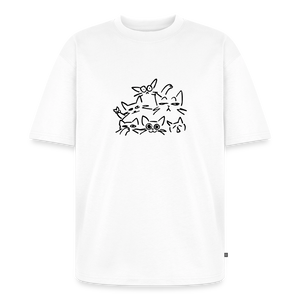 Cat Squad – Katzen T-Shirt (Unisex) - Weiß
