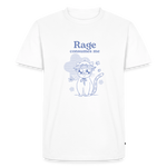 Rage Consumes Me – Katzen T-Shirt (Männer) - Weiß