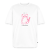 No Thoughts Left – Katzen T-Shirt (Unisex) - Weiß