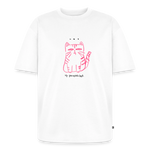 No Thoughts Left – Katzen T-Shirt (Unisex) - Weiß