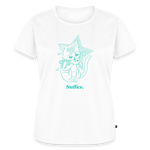 Suffer – Katzen T-Shirt (Frauen) - Weiß