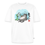 Atsui! – Katzen T-Shirt (Unisex) - Weiß