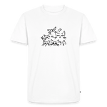 Cat Squad – Katzen T-Shirt (Männer) - Weiß
