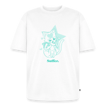 Suffer – Katzen T-Shirt (Unisex) - Weiß