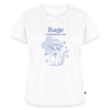 Rage Consumes Me – Katzen T-Shirt (Frauen) - Weiß