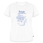 Rage Consumes Me – Katzen T-Shirt (Frauen) - Weiß