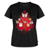 Cat Cult – Katzen T-Shirt (Frauen) - Schwarz