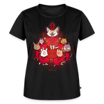 Cat Cult – Katzen T-Shirt (Frauen) - Schwarz