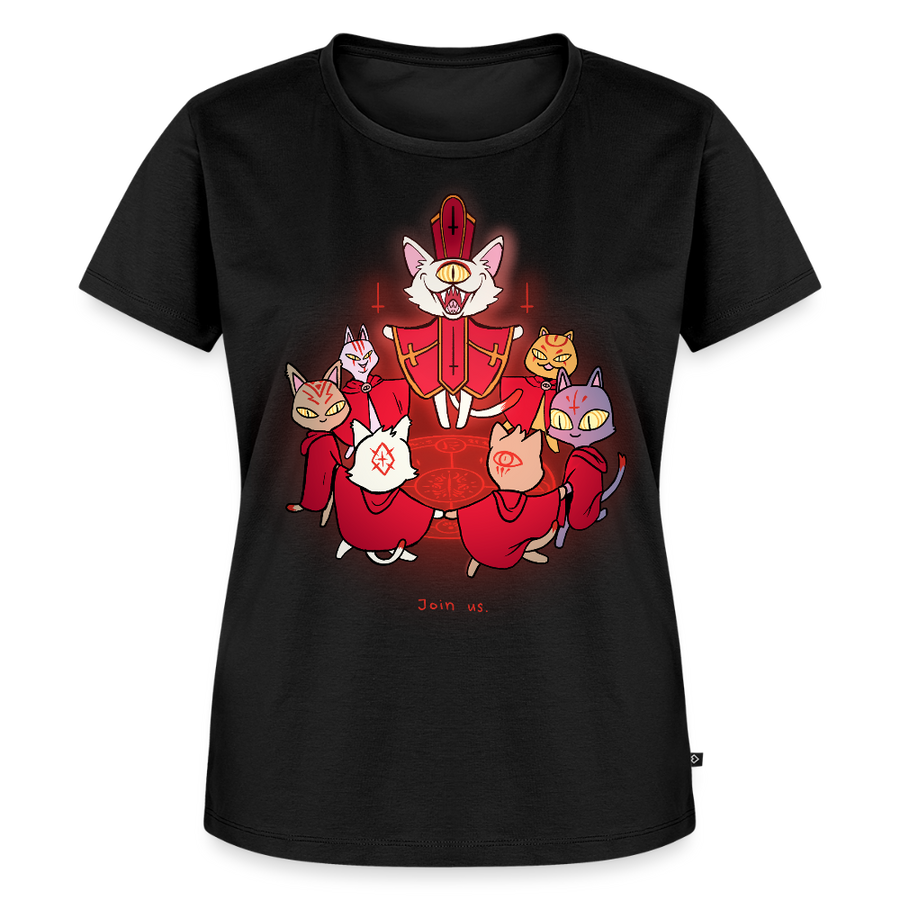 Cat Cult – Katzen T-Shirt (Frauen)