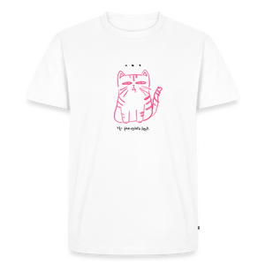 No Thoughts Left – Katzen T-Shirt (Männer) - Weiß