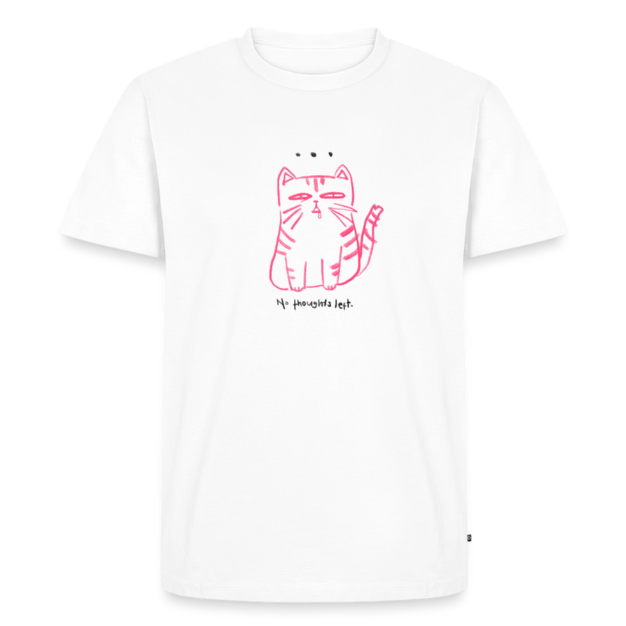 No Thoughts Left – Katzen T-Shirt (Männer)