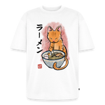 Ramen Cat – Katzen T-Shirt (Unisex) - Weiß