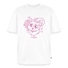 I Bite – Katzen T-Shirt (Unisex) - Weiß