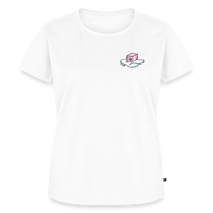 Don't cry over spilled milk – Katzen T-Shirt (Frauen) - Weiß
