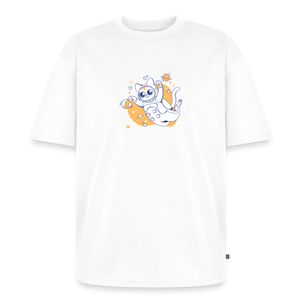 Mini Overlord – Katzen T-Shirt (Unisex) - Weiß