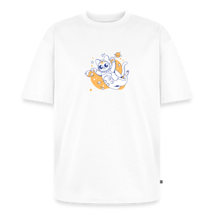 Mini Overlord – Katzen T-Shirt (Unisex) - Weiß