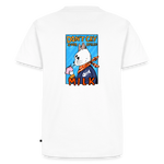 Don't cry over spilled milk – Katzen T-Shirt (Männer) - Weiß