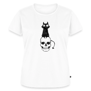My beloved Friend – Katzen T-Shirt (Frauen) - Weiß