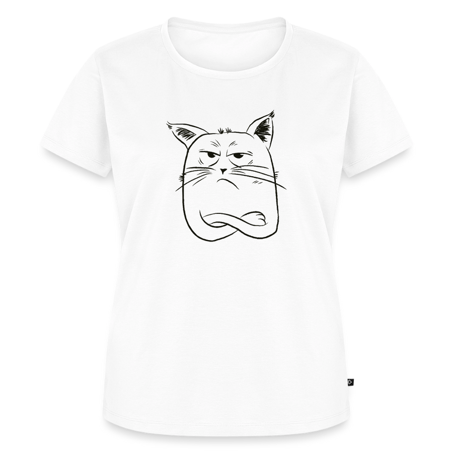 Cranky Cat – Katzen T-Shirt (Frauen)