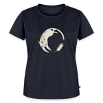 Endless Hunt – Katzen T-Shirt (Frauen) - Navy