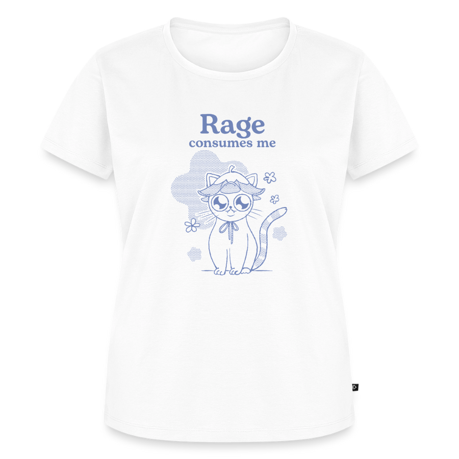 Rage Consumes Me – Katzen T-Shirt (Frauen)