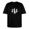 Cat Circle – Katzen T-Shirt (Unisex) - Schwarz