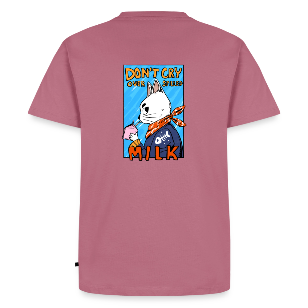 Don't cry over spilled milk – Katzen T-Shirt (Männer) - Mauve
