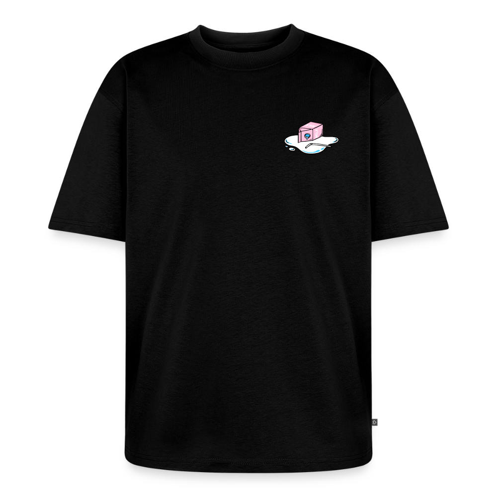 Don't cry over spilled milk – Katzen T-Shirt (Unisex) - Schwarz