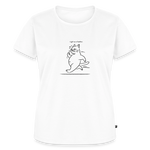 Light as a Feather – Katzen T-Shirt (Frauen) - Weiß