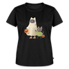 Trick or Treat – Katzen T-Shirt (Frauen) - Schwarz