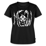 MEOW – Katzen T-Shirt (Frauen) - Schwarz