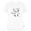Feline Mind Games – Katzen T-Shirt (Frauen) - Weiß