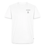 Handle With Care – Katzen T-Shirt (Männer) - Weiß