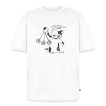 Feline Mind Games – Katzen T-Shirt (Unisex) - Weiß