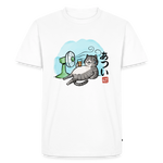 Atsui! – Katzen T-Shirt (Männer) - Weiß