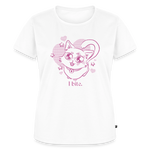 I Bite – Katzen T-Shirt (Frauen) - Weiß