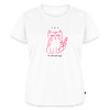 No Thoughts Left – Katzen T-Shirt (Frauen) - Weiß
