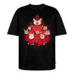 Cat Cult – Katzen T-Shirt (Unisex) - Schwarz