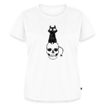 My beloved Friend – Katzen T-Shirt (Frauen) - Weiß