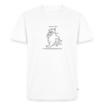 Light as a Feather – Katzen T-Shirt (Männer) - Weiß