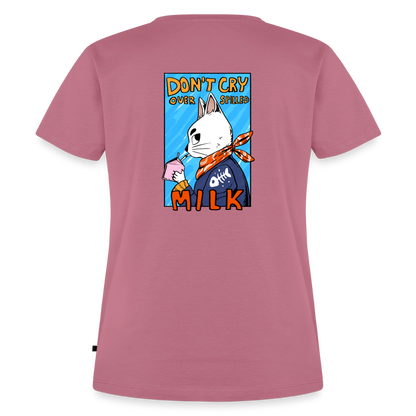 Don't cry over spilled milk – Katzen T-Shirt (Frauen) - Mauve