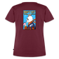Don't cry over spilled milk – Katzen T-Shirt (Frauen) - Burgunderrot