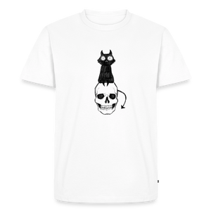 My beloved Friend – Katzen T-Shirt (Männer) - Weiß